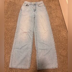 madewell super wide jeans